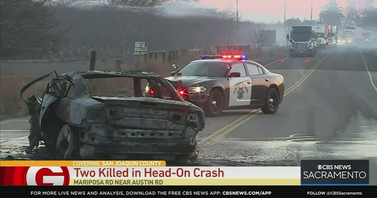 2 drivers killed in head-on crash near Stockton