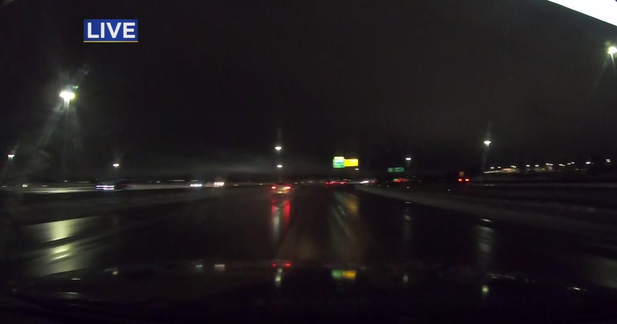 Snow tapering off, but some roads still slick in metro - CBS Minnesota