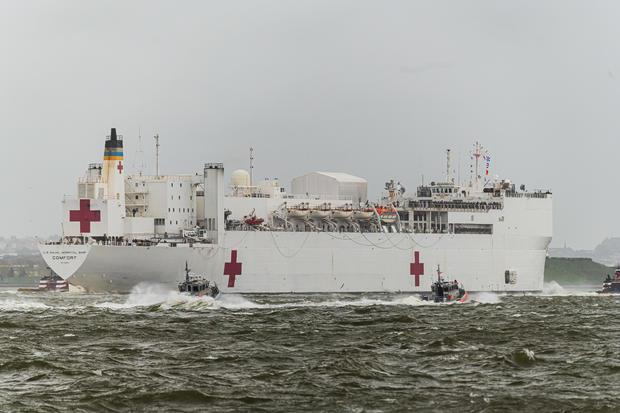 After a month-long stay in New York City, the U.S. Naval 
