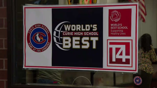 Curie High School wins "World's Best" prize 