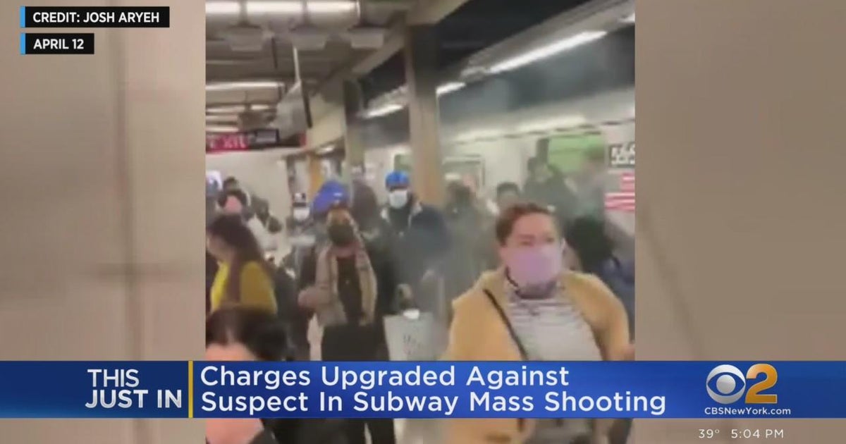 Charges upgraded against suspect in subway mass shooting CBS New York