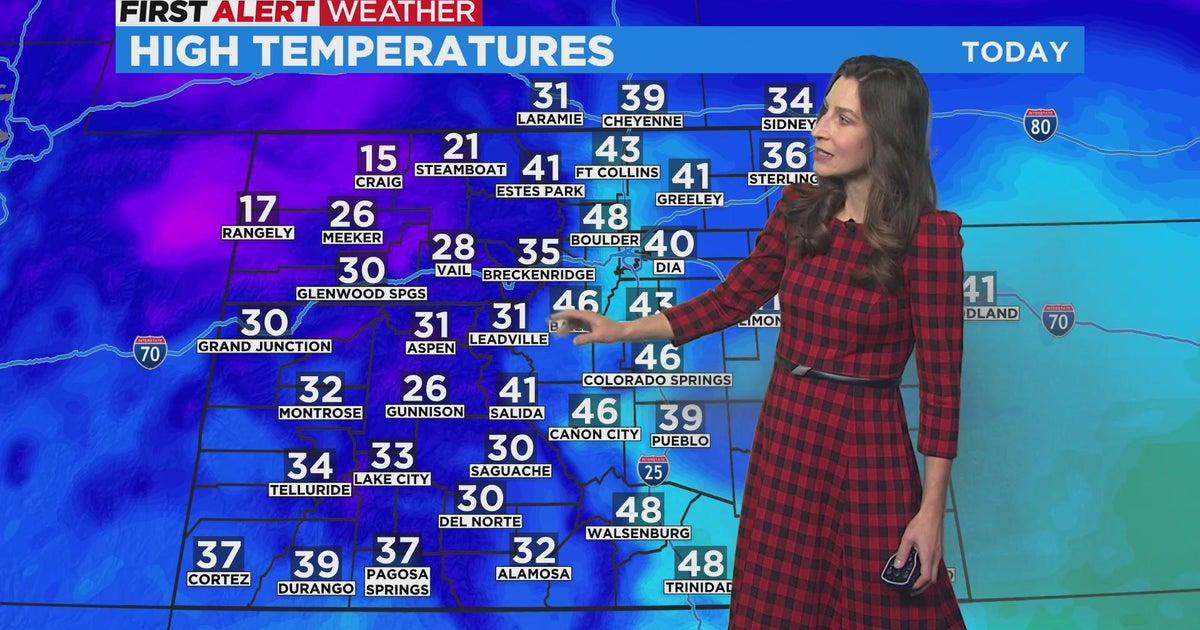 Colorado Weather: Cold and snow return this week - CBS Colorado