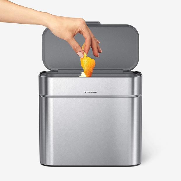 Countertop composters: Simplehuman compost caddy 