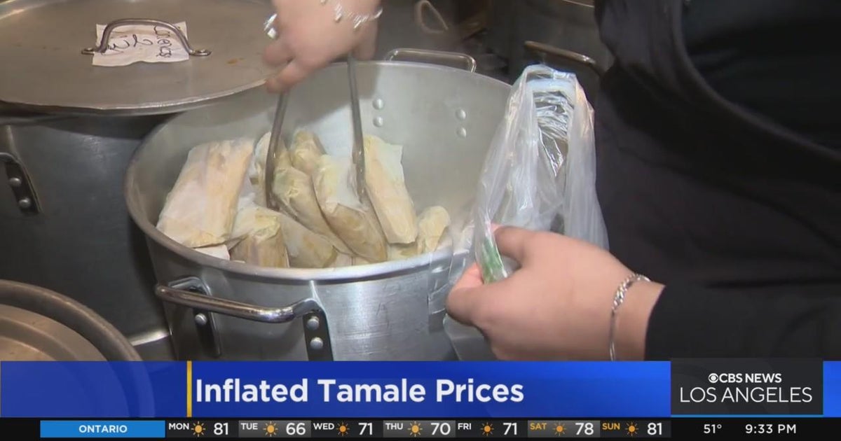 Price of tamales skyrockets in LA ahead of Christmas CBS Los Angeles