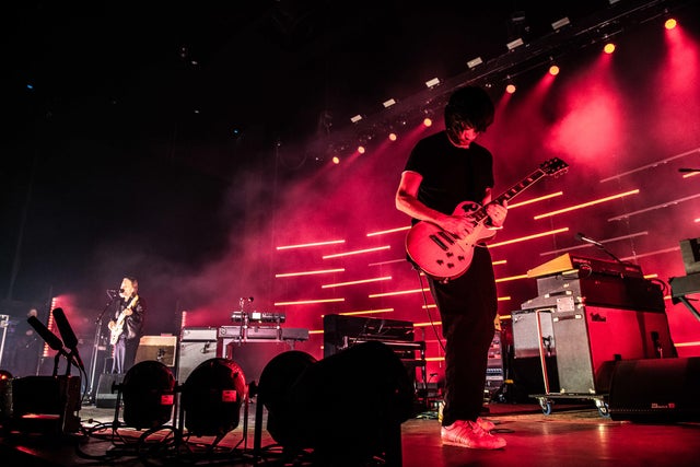 The Smile performs at Bill Graham Civic 