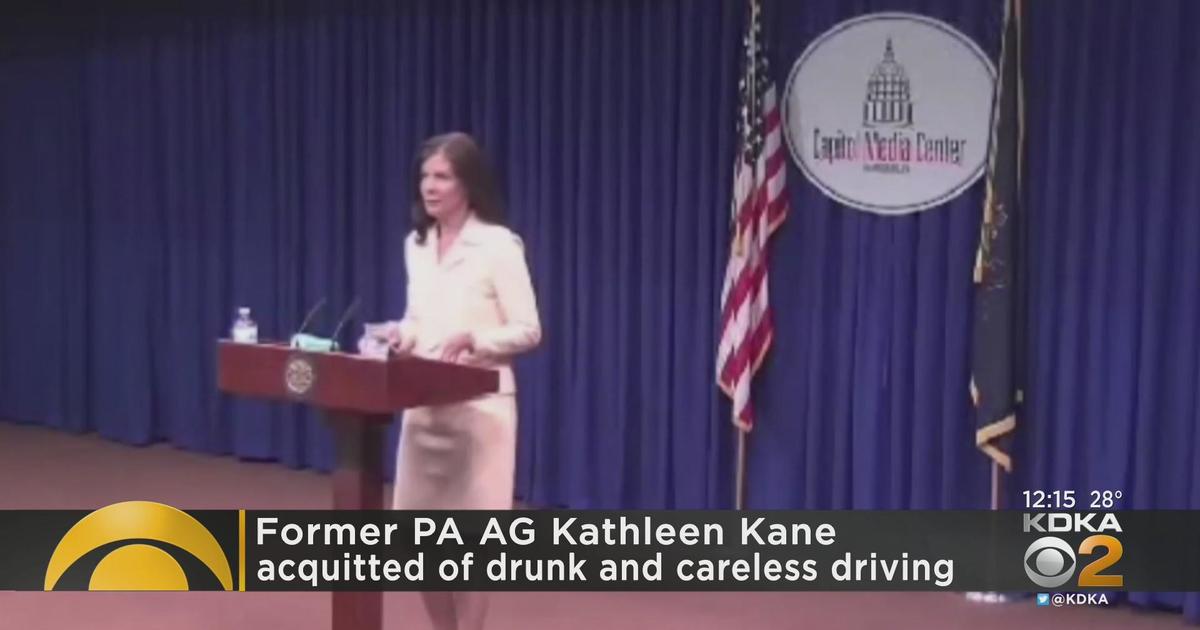 Ex Attorney General Kathleen Kane Acquitted In Drunken Driving Case Cbs Pittsburgh 