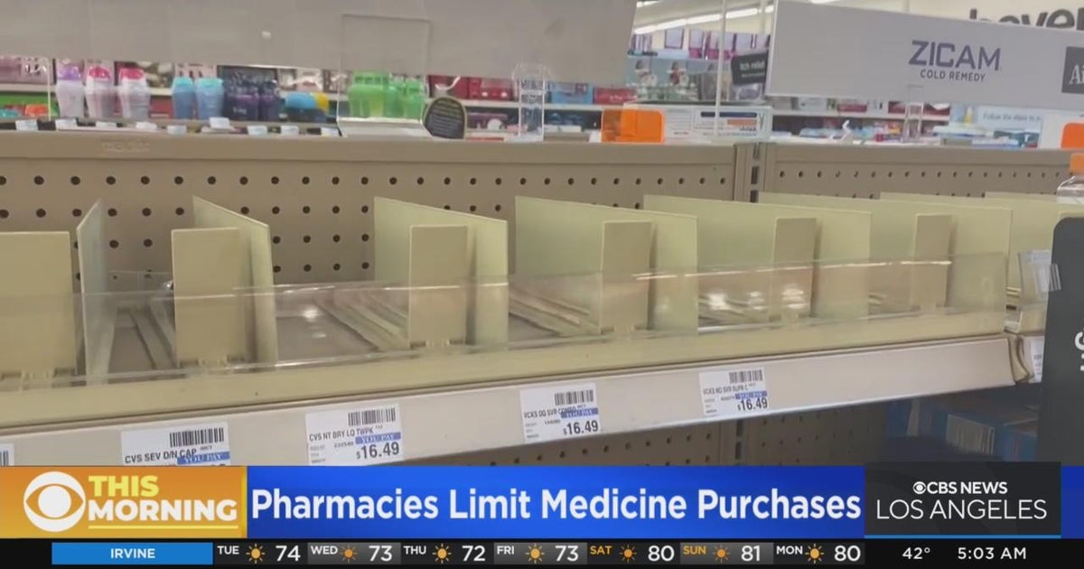 CVS, Walgreens limits purchase of pediatric ibuprofen, acetaminophen