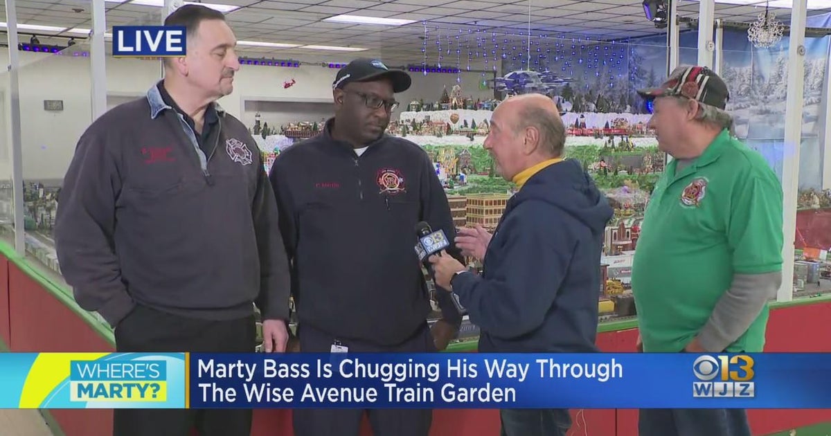 Where's Marty? At the second stop on his ride through Baltimore area