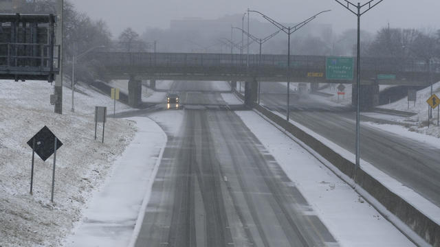 Winter Storm Packing Snow, Freezing Rain Moves Across U.S. 