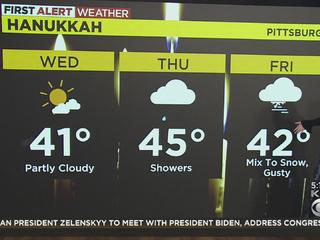 First Alert Weather: Rain turns to snow on Sunday - CBS Pittsburgh