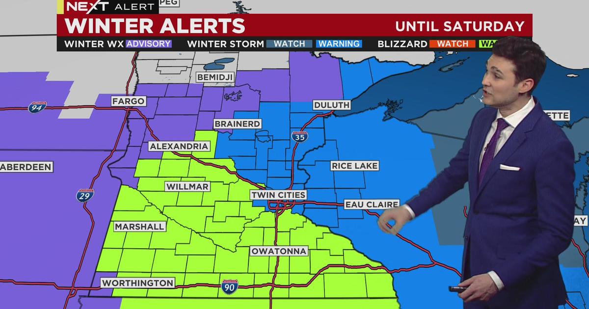 NEXT Weather Alert 3 p.m. weather report CBS Minnesota