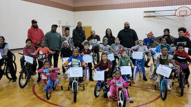 YWCA bike giveaway 