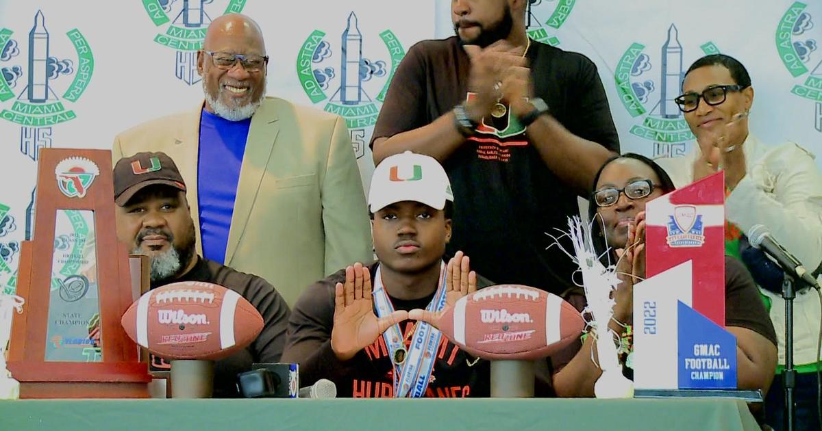 Early Signing Day for college football's future stars CBS Miami