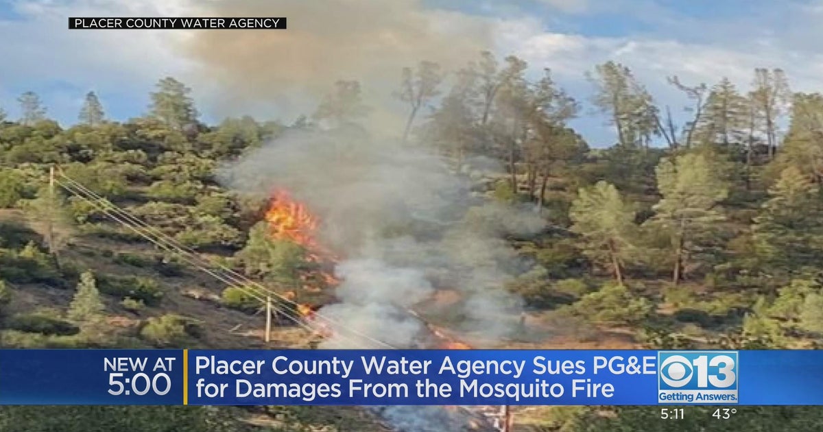 Placer County Water Agency sues PG&E for damages from the Mosquito Fire