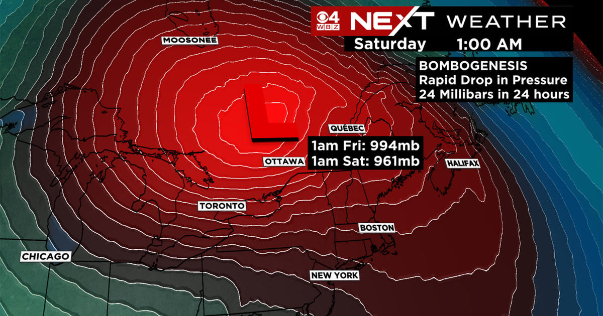 What Is A Bomb Cyclone? Explaining The Bombogenesis Storm Forecast ...