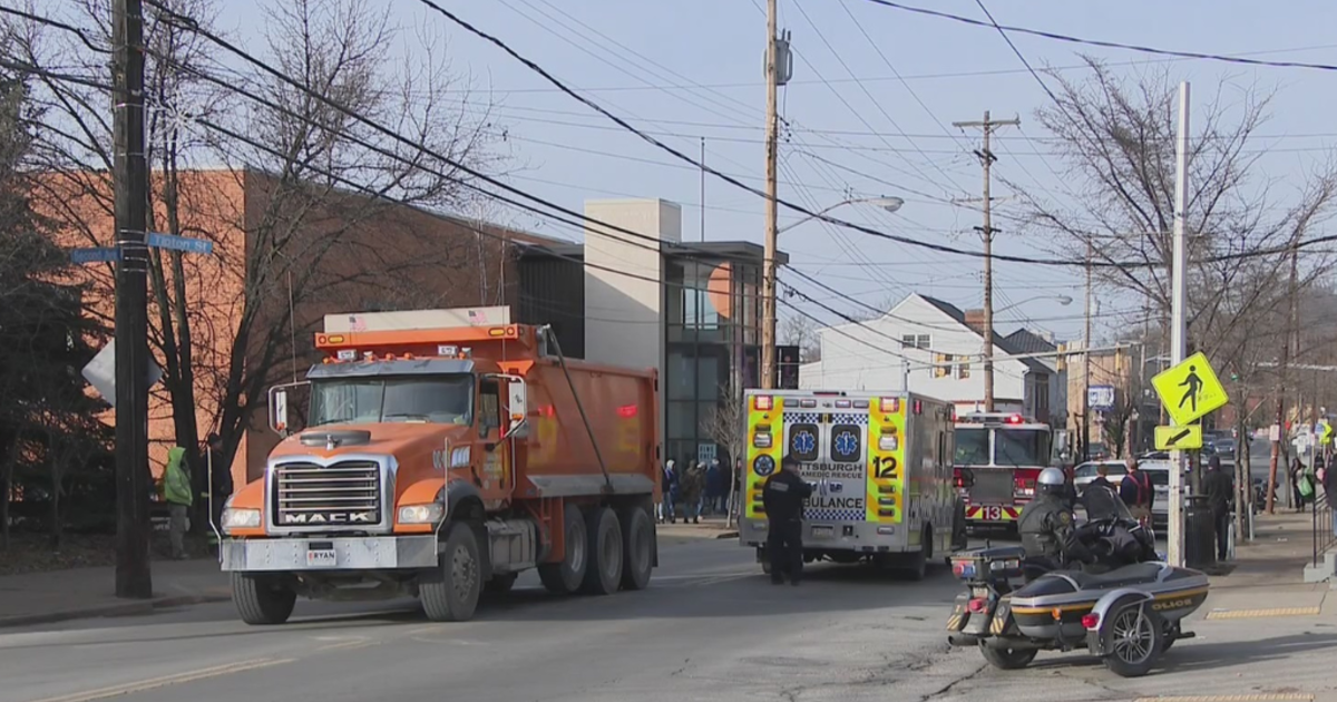 Woman Hit, Killed By Dump Truck In Hazelwood - CBS Pittsburgh