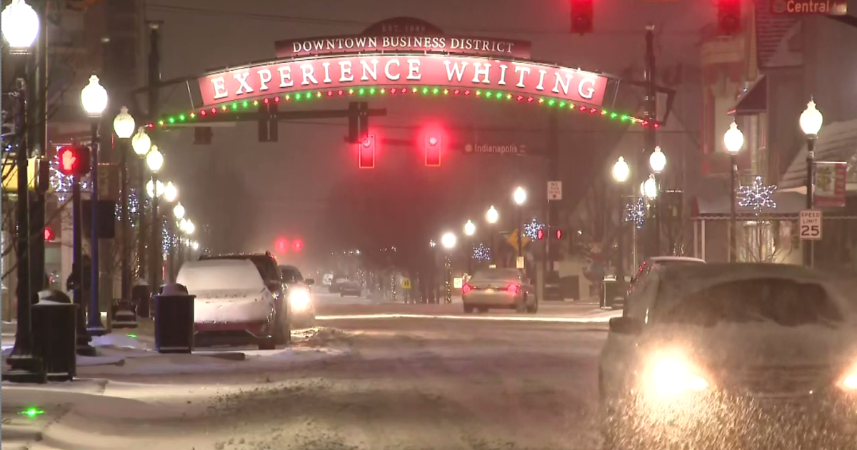 Some Businesses Press On In Whiting, Indiana Despite Snow - Cbs Chicago