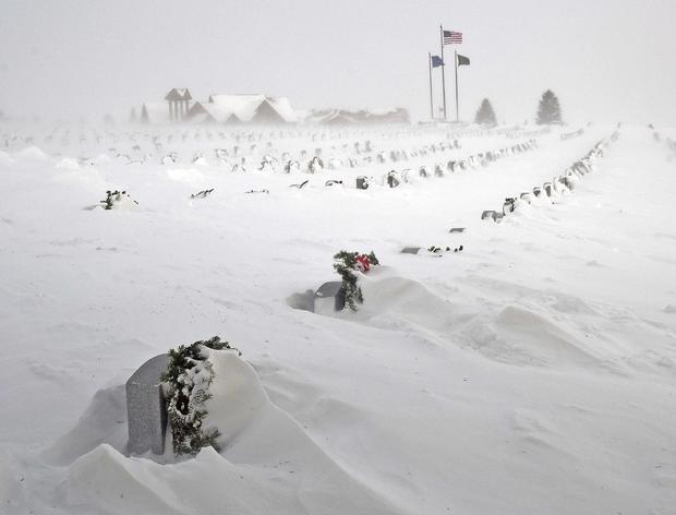 APTOPIX Winter Weather North Dakota 