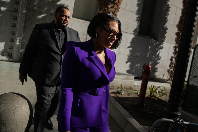 Megan Thee Stallion arrives at court