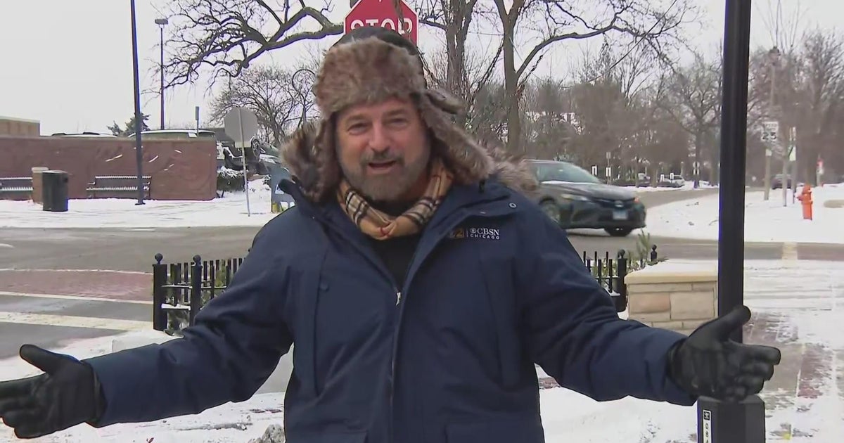 Dave savini investigates the bitter cold in naperville cbs chicago