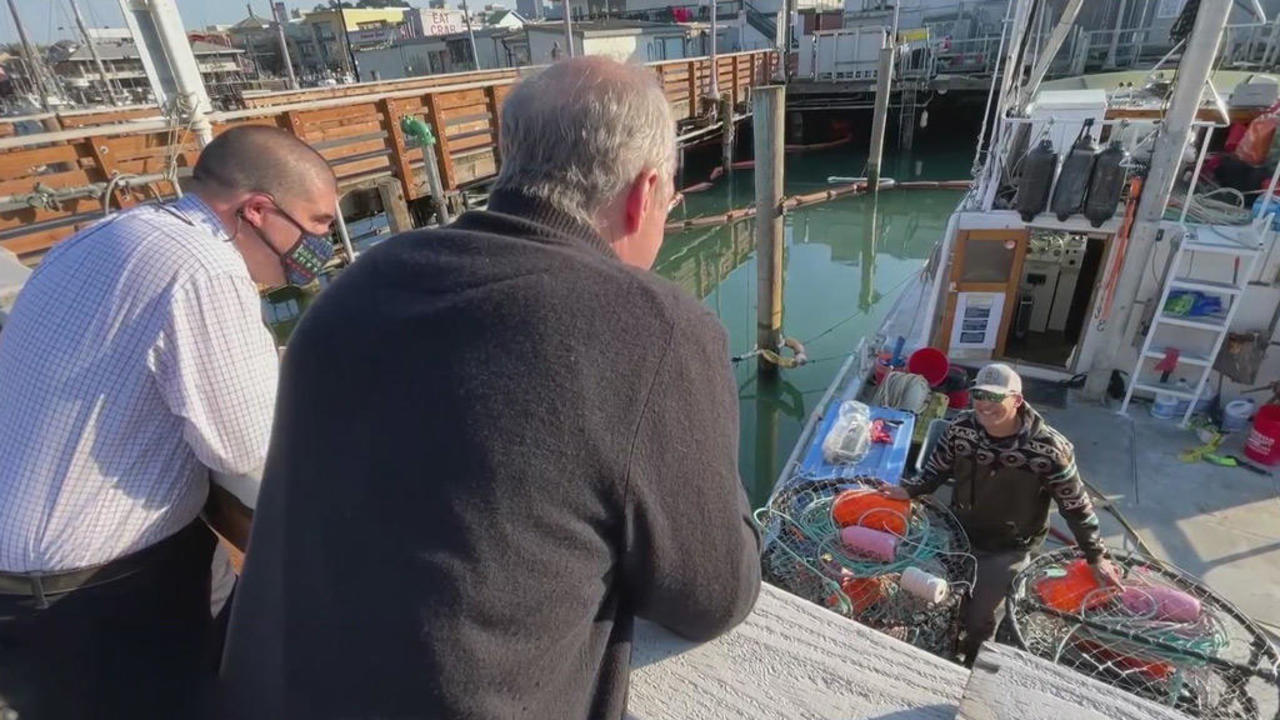 Dungeness crab fishermen face financial pain from delayed season start -  CBS San Francisco