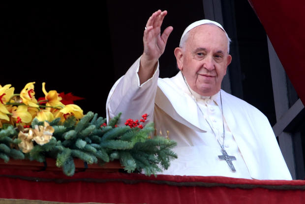 Pope Francis Delivers His ChristmasBlessing 