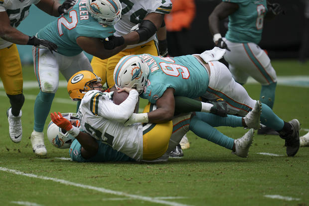 Packers Dolphins Football 