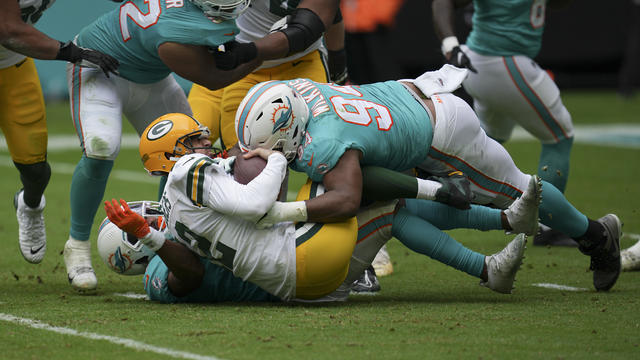 Packers Dolphins Football 