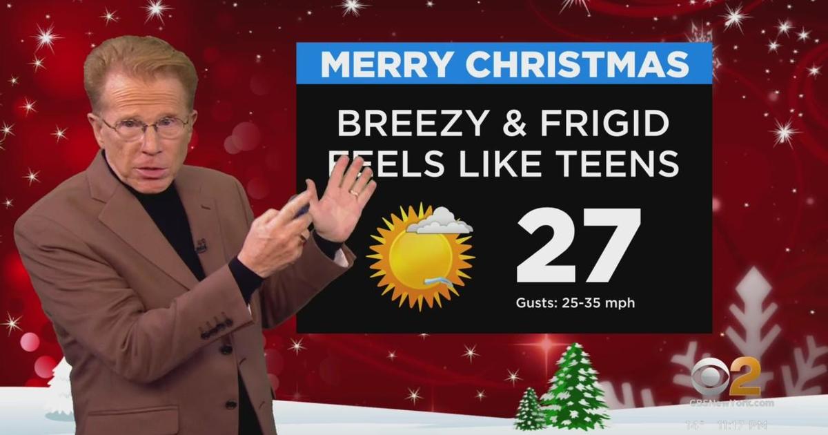 First Alert Weather: CBS2's 12/24 Nightly Update At 11 P.m. - CBS New York