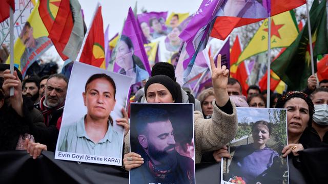 Protests in Paris after a shooting that killed 3 people at Kurdish community center 