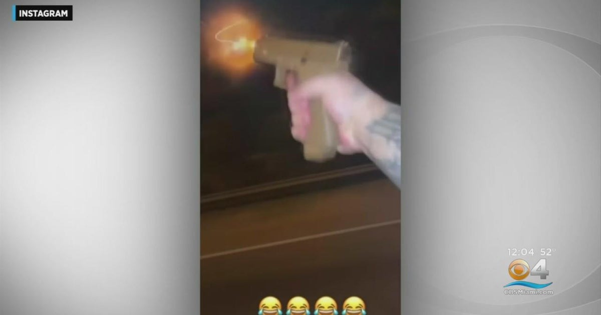 Gentleman charged in taking pictures gun from auto on Palmetto Expressway