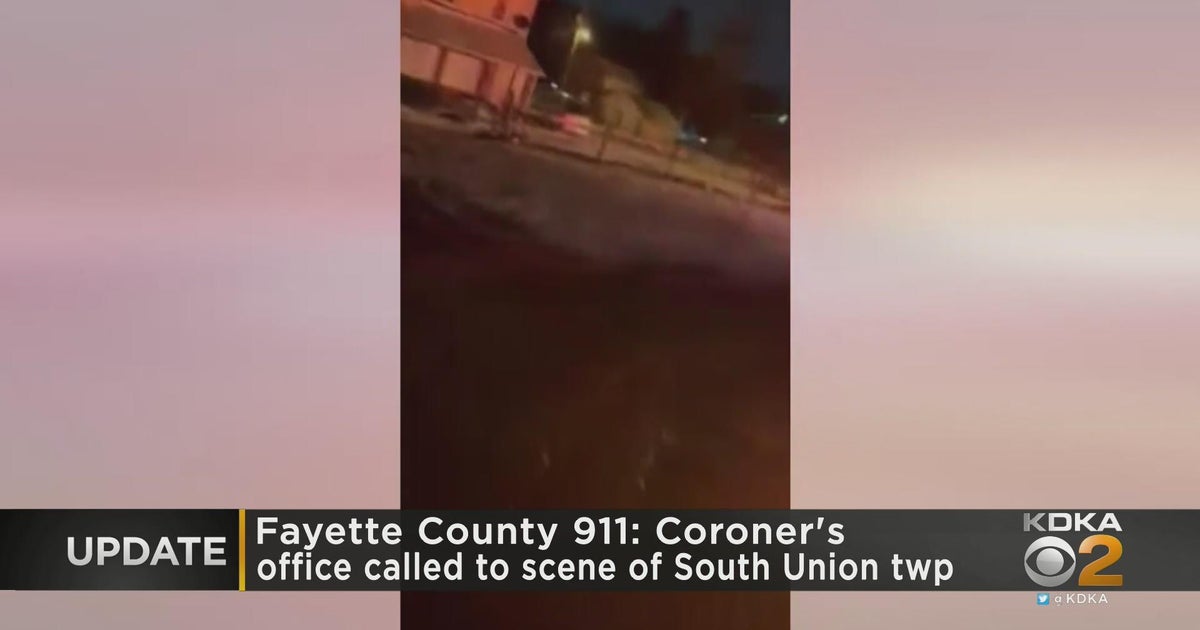 Coroner called to fire scene in Fayette County - CBS Pittsburgh