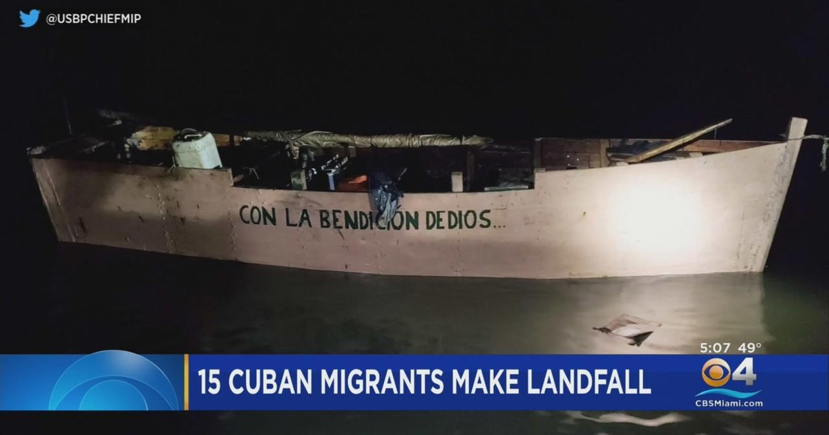 15 Cuban migrants picked up in Florida Keys