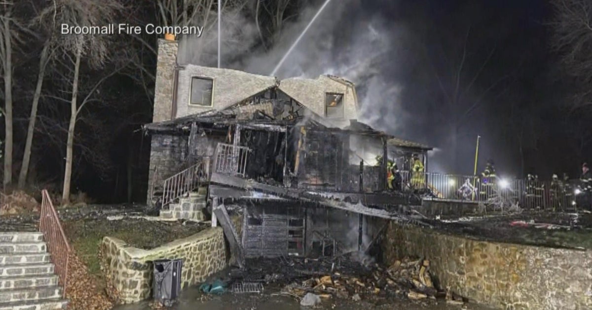 Delco community helping family displaced by house fire CBS Philadelphia