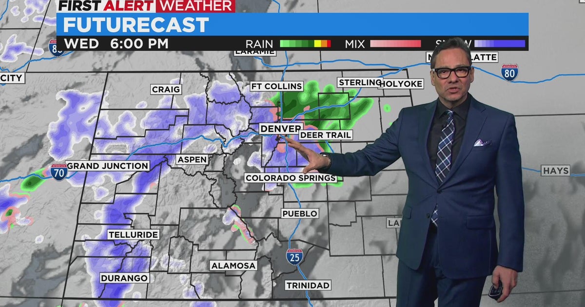 Toasty Tuesday with strong winds before chance for snow - CBS Colorado
