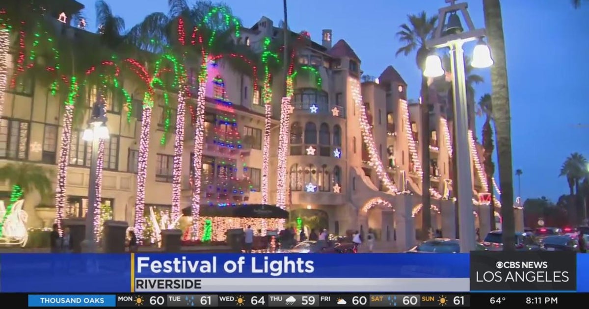 Festival of Lights in Downtown Riverside - CBS Los Angeles