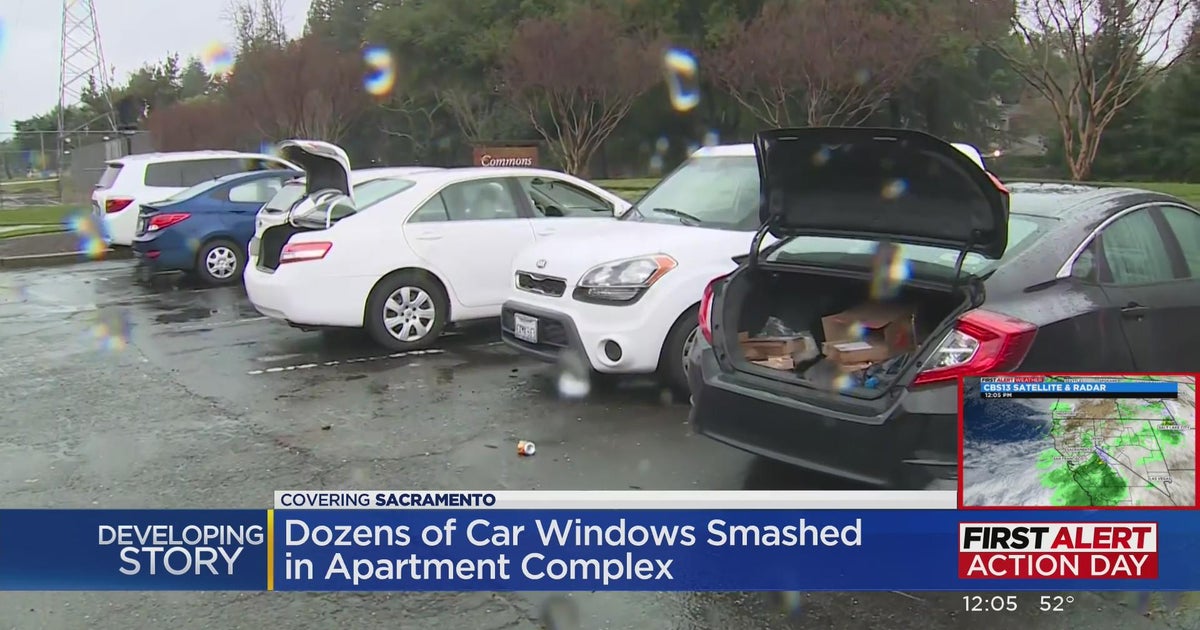 47 vehicles broken into at Sacramento apartment complex