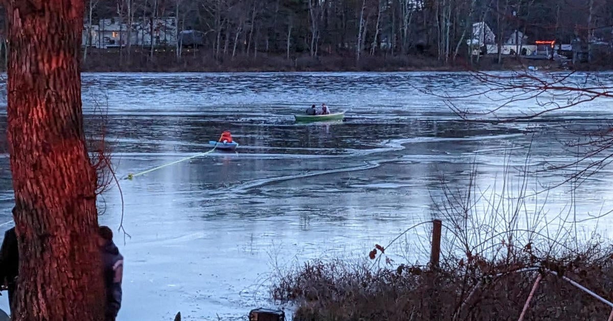 Person rescued from freezing pond in Amherst, New Hampshire