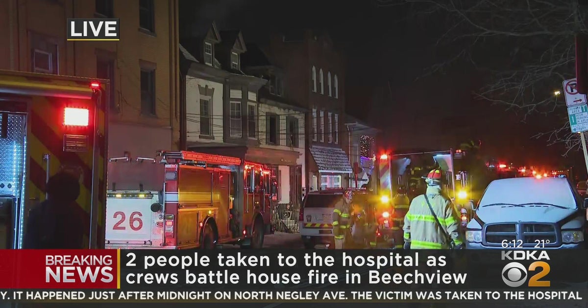 3 people escape house fire in Beechview CBS Pittsburgh