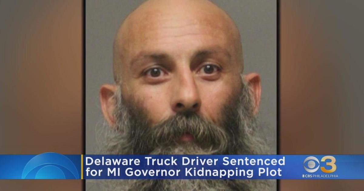 Delaware man sentenced in plot to kidnap Mich. Gov. Whitmer