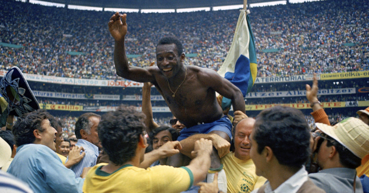 Pelé, Brazilian soccer legend and king of the \
