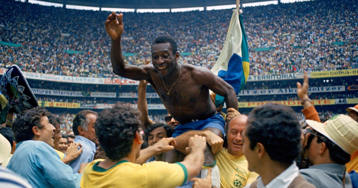 Pelé, Brazilian soccer legend and king of the \