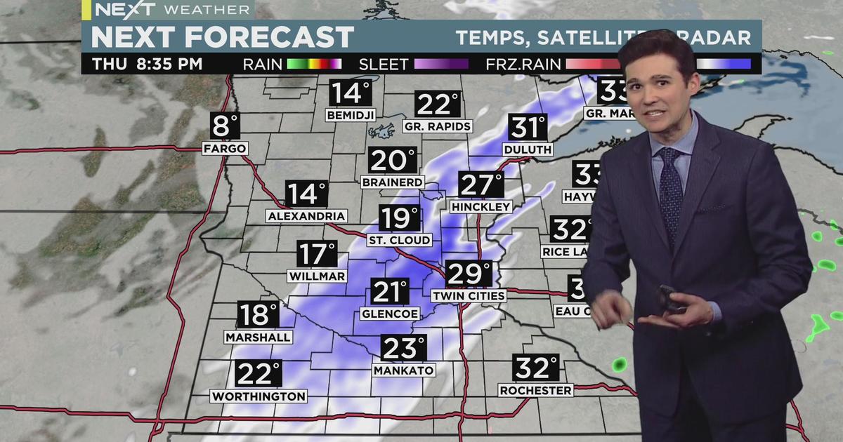 NEXT Weather: Noon Weather Report - CBS Minnesota