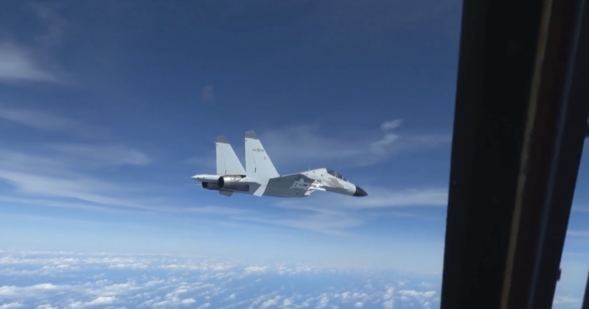 Video shows Chinese jet come within 20 feet of U.S. military aircraft