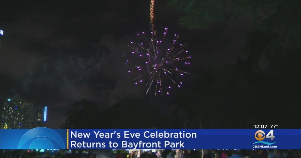 Miami’s New Year’s Eve bash at Bayfront Park