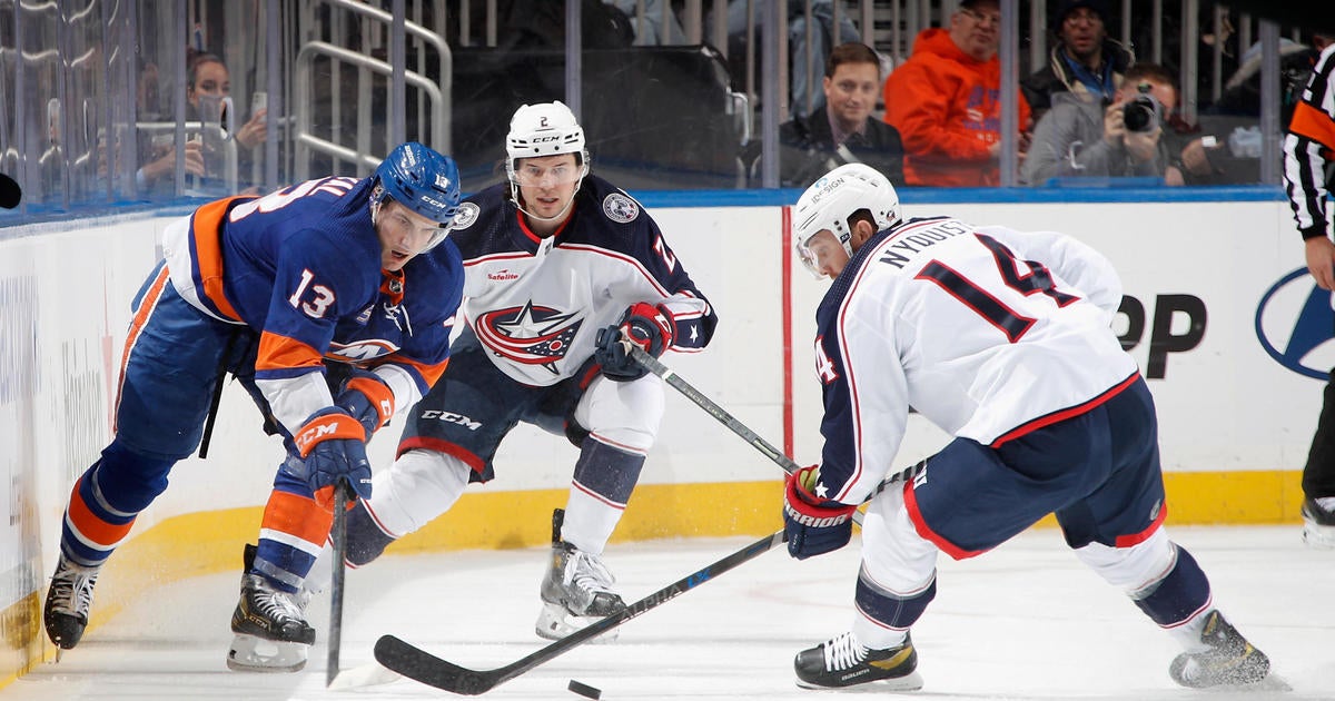 Pageau, Barzal Lead Islanders Past Struggling Blue Jackets - CBS New York