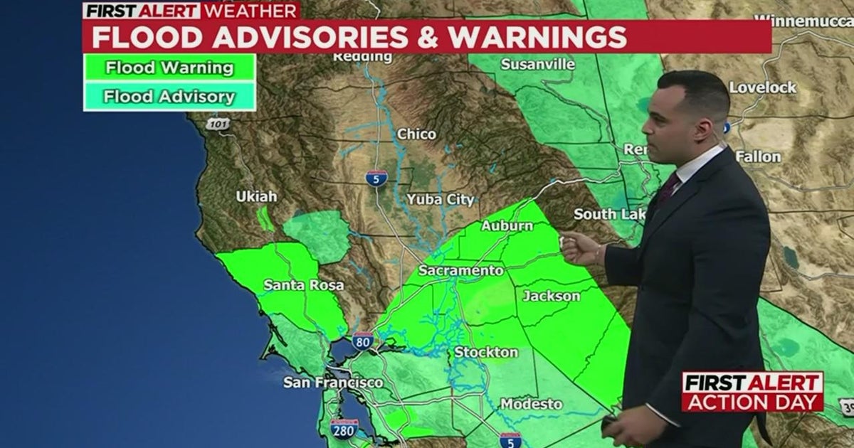 Flood advisories and warnings - 2 p.m.