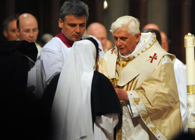 Pope Benedict XVI at St. Patrick's Cathedral 