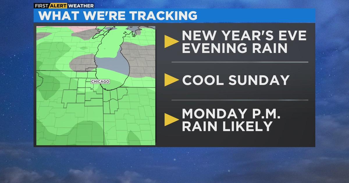 Chicago First Alert Weather New Years Eve Evening Rain Cbs Chicago