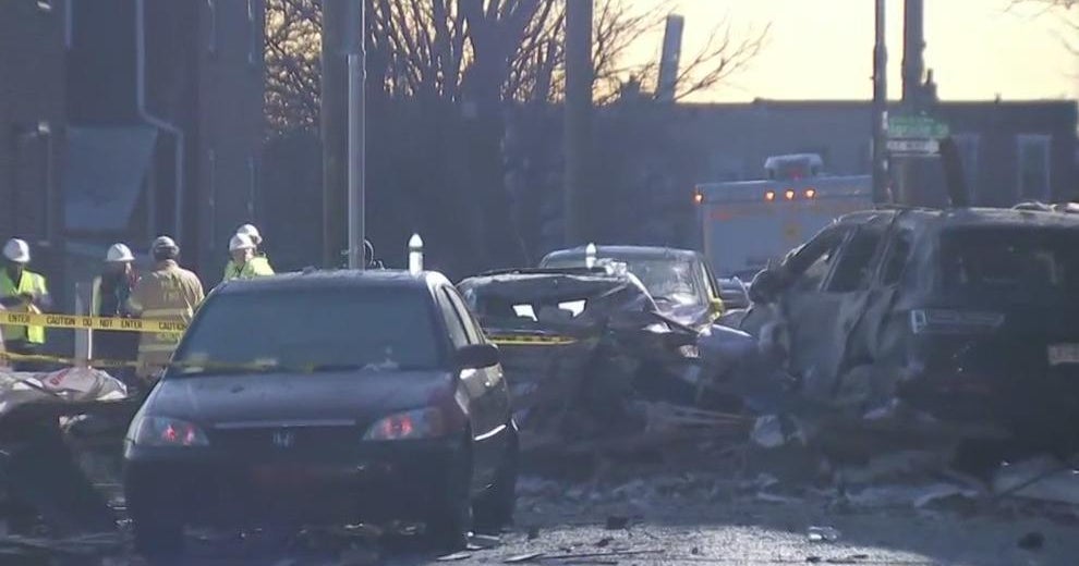 Gas explosion in Port Richmond causes houses to collapse CBS Philadelphia
